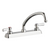 Chicago Faucets W8D-L9E1-369ABCP Deck Mounted Manual Sink Faucet 