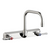 Chicago Faucets W8W-DB6AE35-369AB Wall Mounted Manual Sink Faucet