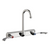 Chicago Faucets W8W-GN1AE1-317ABCP Wall Mounted Manual Sink Faucet