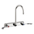 Chicago Faucets W8W-GN2AE35-317AB Wall Mounted Manual Sink Faucet