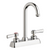 Chicago Faucets W4D-GN1AE1-369ABCP Deck Mounted Manual Sink Faucet
