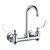Chicago Faucets 640-GN1AE1-317YAB Wall Mounted Manual Sink Faucet