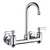 Chicago Faucets 640-GN1AE1-369YAB Wall Mounted Manual Sink Faucet