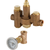 Chicago Faucets 132-LFTABNF Emergency Thermostatic Mixing Valve W/Cold Water Bypass
