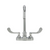 Zurn Z812B4-XL-3F 4" AquaSpec Centerset Gooseneck Faucet 0.5 GPM