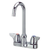 Zurn Z812A3-XL-25F AquaSpec 3-1/2" Centerset Gooseneck Faucet Dome Lever Handles 0.35 GPM