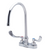 Zurn Z812C4-XL-18F AquaSpec 8" Centerset Gooseneck Faucet 4" Wrist Blade Handles 1.5 GPM
