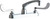 Chicago Faucets 1100-E35-319ABCP Manual Sink Faucet