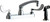 Chicago Faucets 1102-E35-317ABCP Manual Sink Faucet with Side Spray