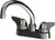 Chicago Faucets 1895-L9ABCP Deck-Mounted Manual Faucet with 4" Centers