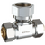 Dahl 510-43-43-53 Universal Tee 5/8 OD Fem. Comp X 5/8 OD Fem. Comp X 1/2 FIP