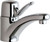 Chicago Faucets 2200-E74ABCP Deck-Mounted Manual Faucet Single-Hole Mounting
