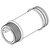 Moen 104507 2-1/2" Sloan-Moen Supply Extension Nipple