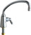 Chicago Faucets 349-L9ABCP Deck-Mounted Manual Faucet Single-Hole, Single-Supply