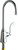 Chicago Faucets 350-317VPAXKABCP Deck-Mounted Manual Faucet Single-Hole, Single-Supply