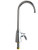 Chicago Faucets 350-GN2FCABCP Deck-Mounted Manual Faucet Single-Hole, Single-Supply