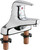 Chicago Faucets 420-E39ABCP Deck-Mounted Manual Faucet with 4" Centers