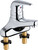 Chicago Faucets 420-T41E74ABCP Deck-Mounted Manual Faucet with ASSE 1070 Certified Scald Protection