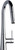 Chicago Faucets 434-FC1ABCP Deck-Mounted Kitchen Faucet with Pull Down Spout