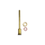 TOTO THP3289R#RB 3/4 X 13" Rough Brass Vacuum Breaker