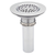 Zurn Z8739-PC Flat Grid Sink Strainer W/Wide Top For 3" Drain Openings