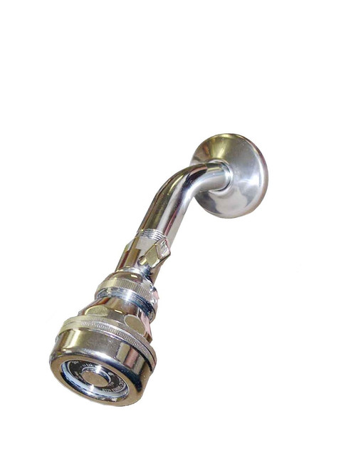 Leonard Valve H01 Ball Joint Shower Head 2.5 GPM Quality Plumbing Supply