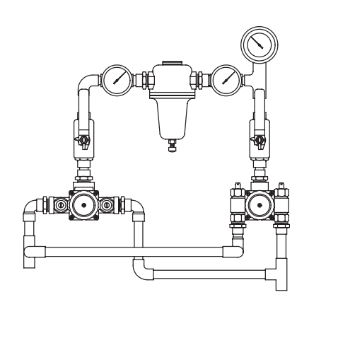 Symmons 7-900B-200-PRV TempControl Thermostatic Mixing Valve