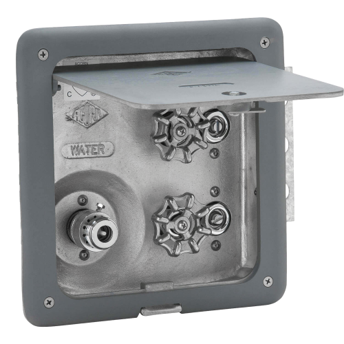 Acorn 8109-SSLF Dual Temp Aluminum Hose Box