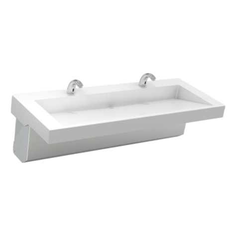 Acorn 3802-09-H1-OCC11 Meridian Two Station Wash Basin