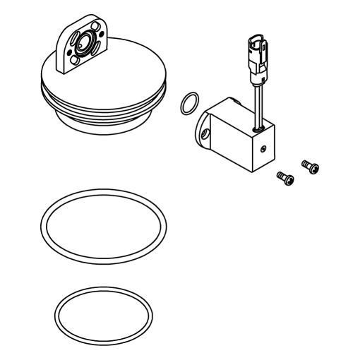 Kohler 1388294 1.28 GPF Piston Cover Assembly