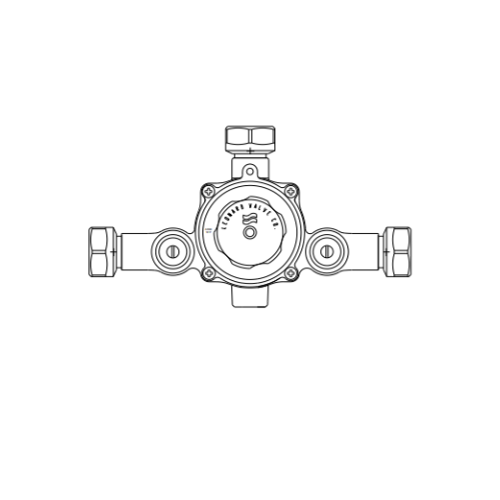 Leonard Valve TM-26-TH-LF Thermostatic Mixing Valve Eco-Mix