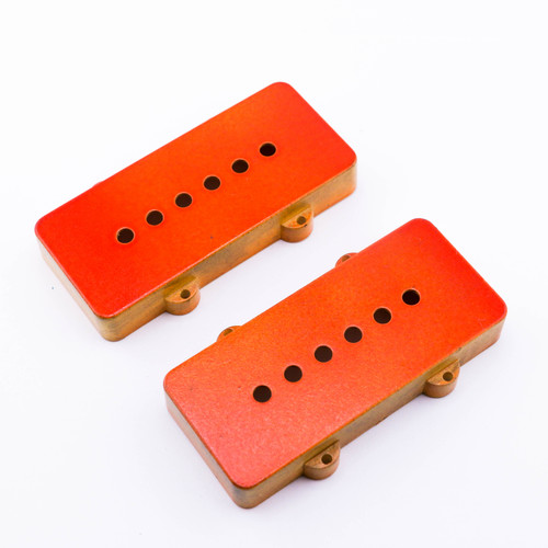 AGP ™ - Jazzmaster ® Guitar Pickup Cover Set 51mm Aged Relic #319254