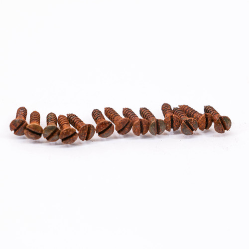 AGP ™ - Fender ® Telecaster ® Stratocaster ® Aged Relic Slot Head Pickguard Screws (13) #6162563