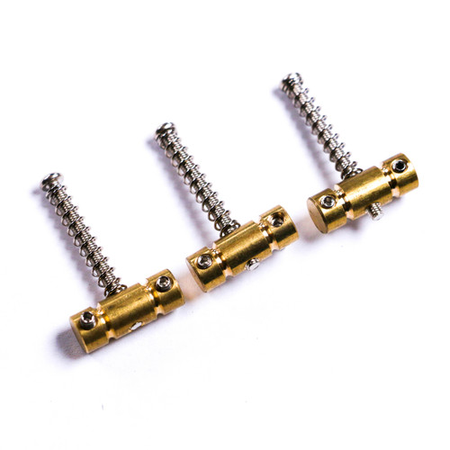 AGP ™ - Telecaster ® Vintage Notched Brass Guitar Saddles #1142632