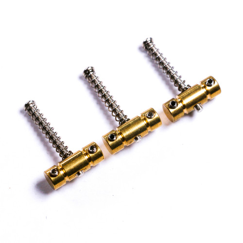 AGP ™ - Telecaster ® Vintage Notched Brass Guitar Saddles #1142638