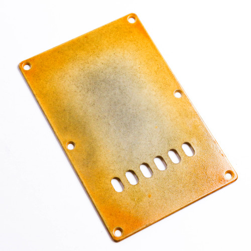 AGP ™ Relic Stratocaster ® Aged Vintage Backplate Cover #1282637