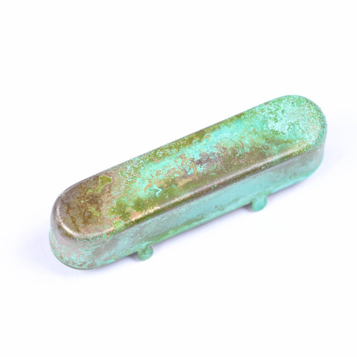 AGP ™ - Telecaster® Tele® Aged Relic Patina Nickel Neck Pickup Cover #3182628