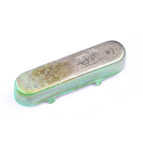 AGP ™ - Telecaster® Tele® Aged Relic Patina Nickel Neck Pickup Cover #3182637