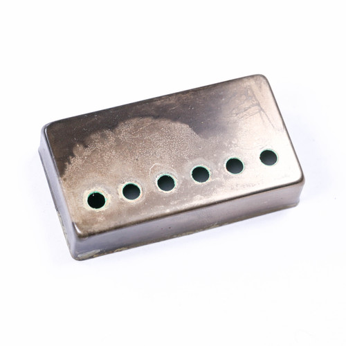 AGP ™ - Aged Relic Chrome Humbucker Cover Single 52mm Pole Spacing #422639