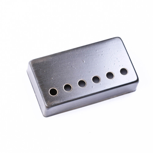 AGP ™ - Aged Relic Chrome Humbucker Cover Single 52mm Pole Spacing #422650