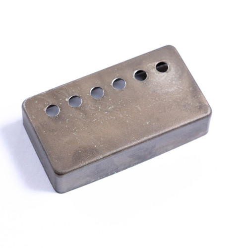 AGP ™ - Aged Relic Chrome Humbucker Cover 50mm Pole Spacing #55269
