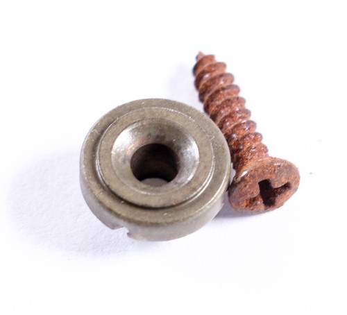 AGP™ Vintage Round String Tree and Screw Relic Aged Nickel For Tele-Style Electric Guitars #521263