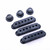 AGP ™ Relic Stratocaster ® Pickups Covers *52/52/52mm Pole Spacing Knobs #722416