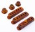 AGP ™ - Relic Fender ® Stratocaster Aged Pickups Covers 50/50/52mm and Knobs #1162519