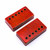 AGP ™ - PAF Aged Relic Nickel Humbucker Cover Set 49.2mm Pole Spacing #3192557
