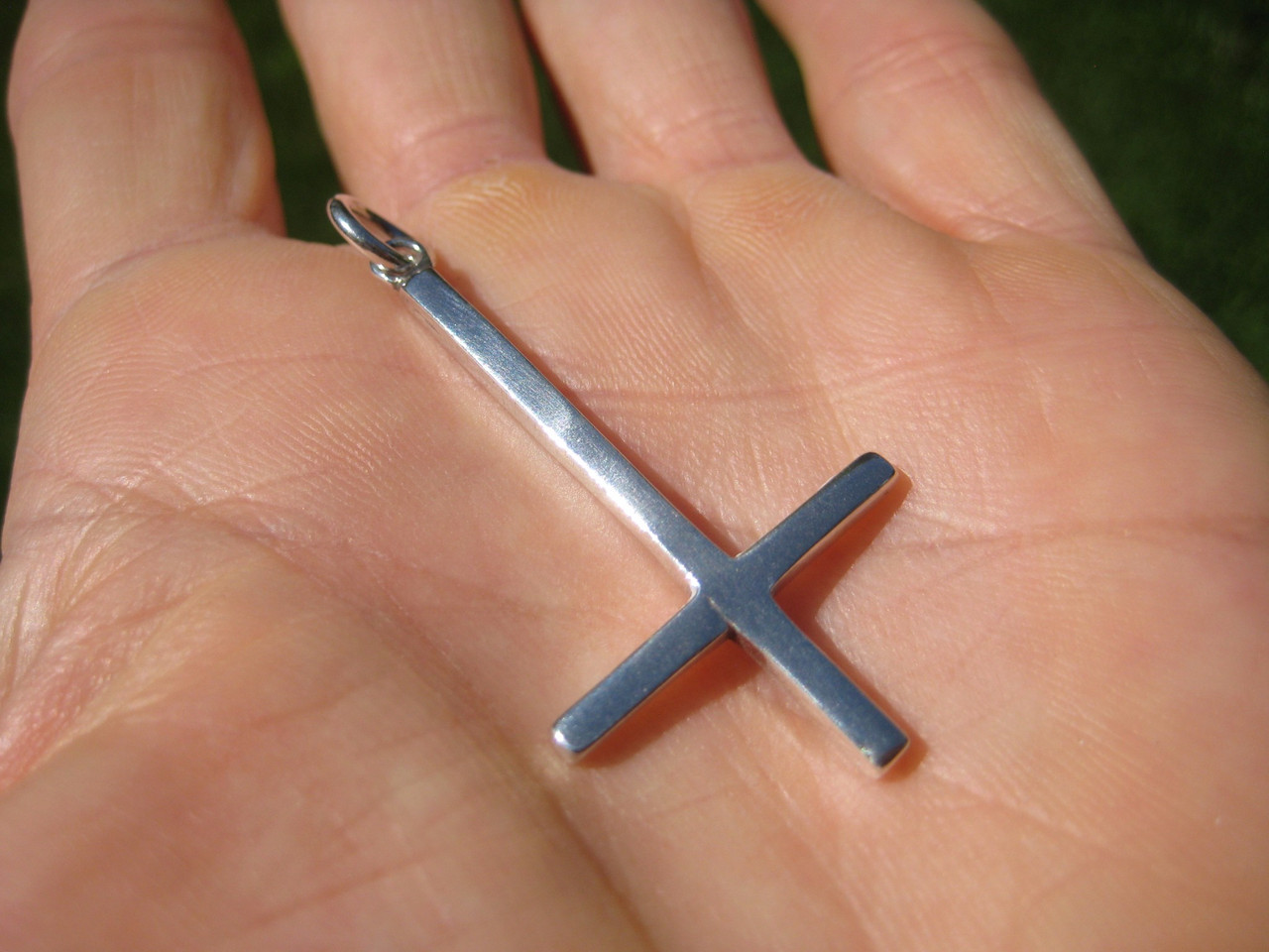 Inverted Cross Necklace | Goth Mall