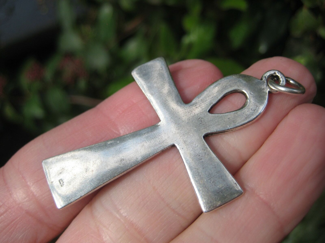 Himalayan Treasures 925 Silver Egyptian Ankh Cross Crux Ansata