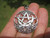 925 Silver Star Celtic Knot Star Moon Pegan Wicca Pentacle Pentagram Magic Witch Goth Gothic Pendant Necklace