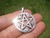 925 Silver Star Celtic Knot Pegan Wicca Pentacle Pentagram Magic Witch Goth Gothic Pendant Necklace