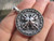 925 Silver Viswa Vajra Pendant Necklace Amulet A7